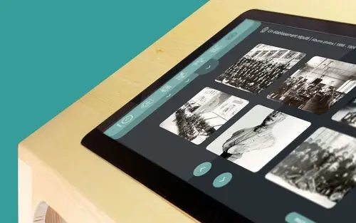 Aperçu du projet Borne interactive pour musée