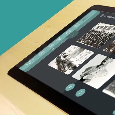 Capture du projet Borne interactive pour musée